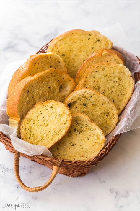 garlic-bread-with-homemade-garlic-butter-video image