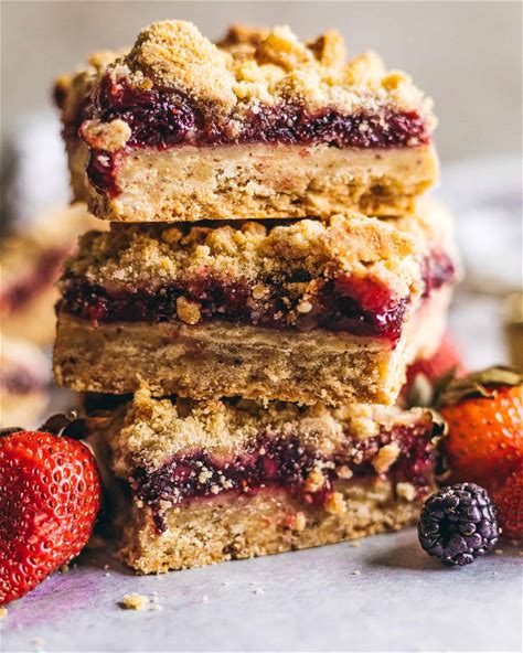 brown-butter-mixed-berry-crumble-bars-britney image