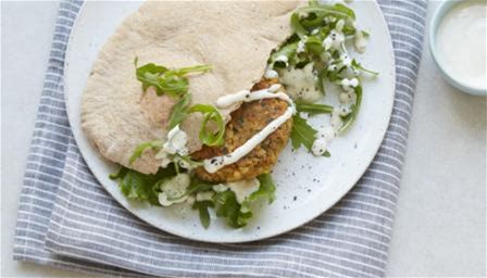 vegan-chickpea-burgers-recipe-bbc-food image