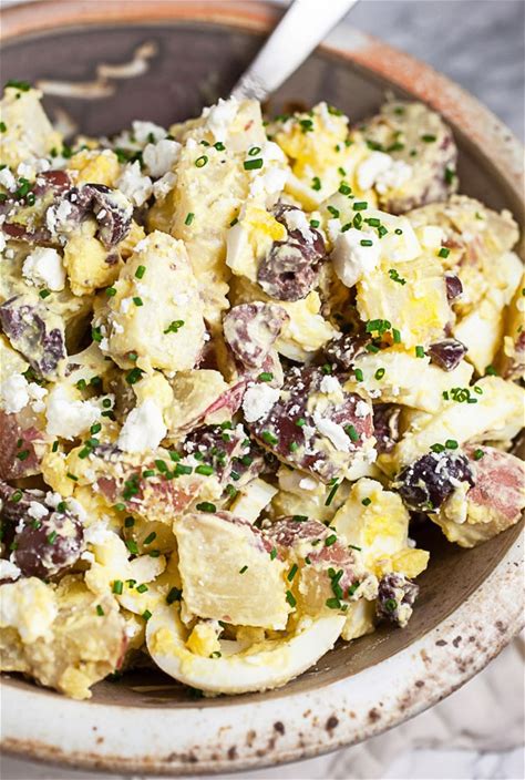 mediterranean-potato-salad-with-feta-the-rustic image