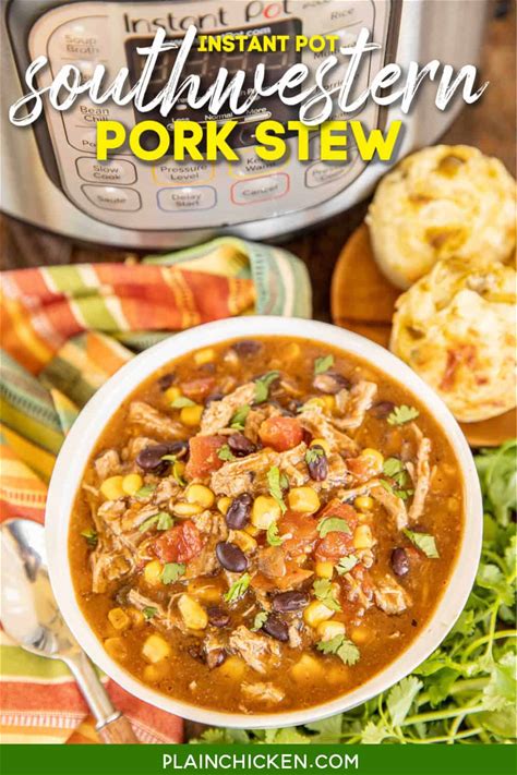 instant-pot-southwestern-pork-stew-plain-chicken image