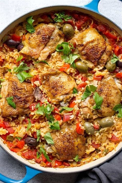 spanish-chicken-and-rice-best-arroz-con-pollo image