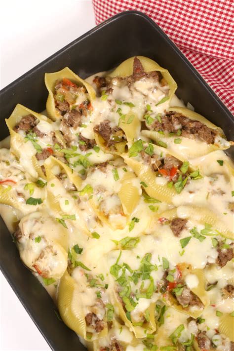 philly-cheese-steak-meat-stuffed-shells-recipe-it-is-a image