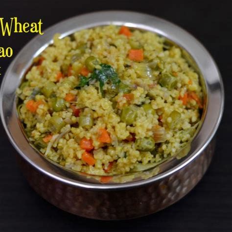 instant-pot-broken-wheat-pulao-indian-veggie-delight image