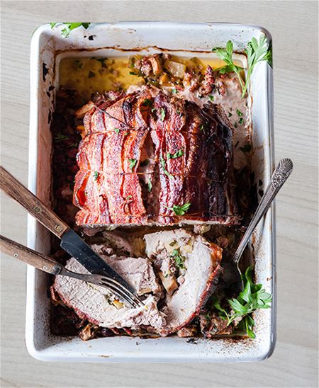 sausage-stuffed-bacon-wrapped-pork-roast image