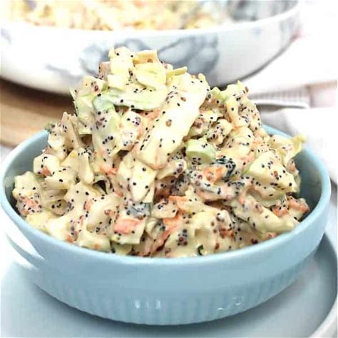 fennel-and-apple-coleslaw-in-a-creamy-mustard-dressing image
