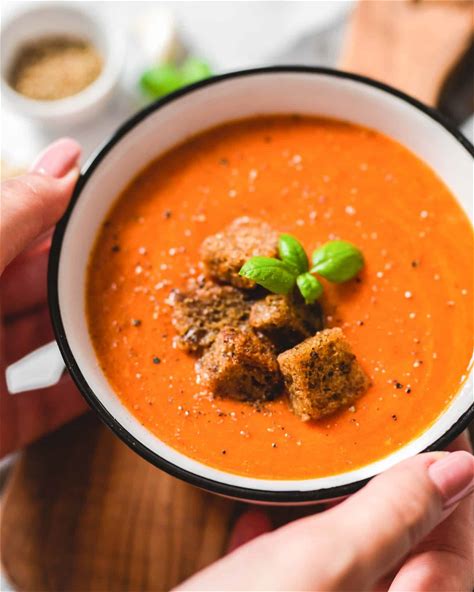 vegan-cream-of-tomato-soup-the-perfect image