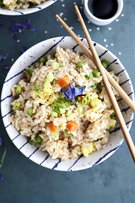 easy-fried-rice-with-veggies-food-dolls image