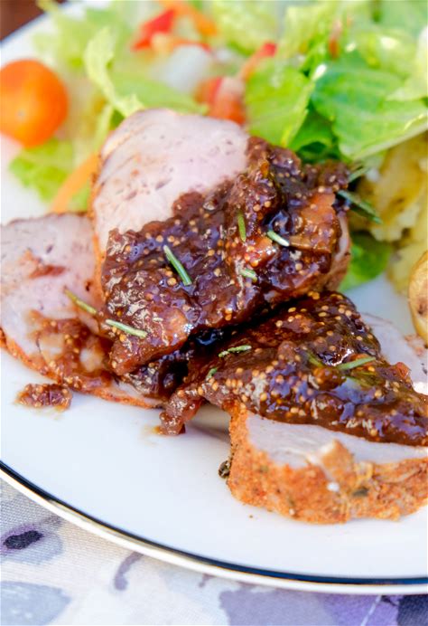 pork-tenderloin-with-dijon-fig-sauce-the-foodie-affair image