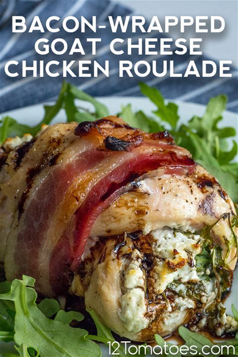 bacon-wrapped-goat-cheese-chicken-roulade image