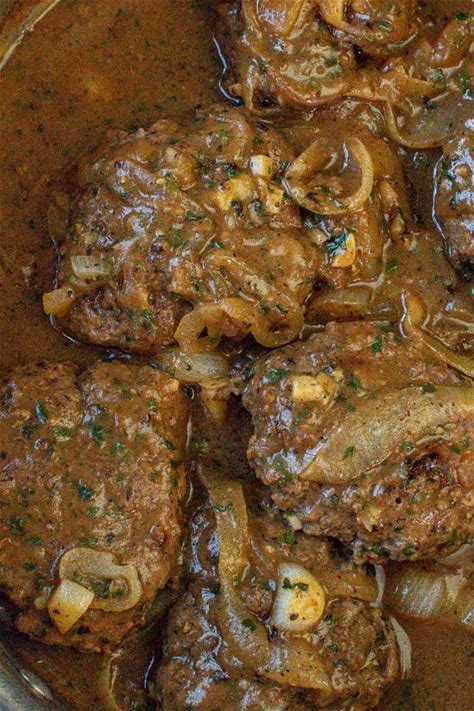 salisbury-steak-with-mushroom-gravy-savory-thoughts image