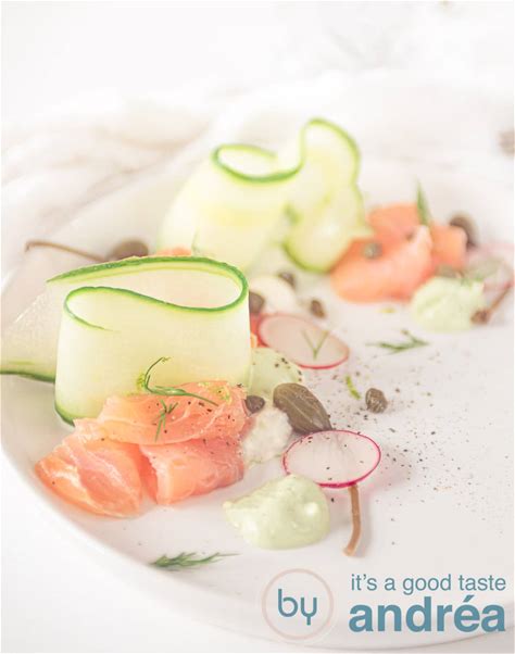 smoked-salmon-and-cucumber-salad-easy image
