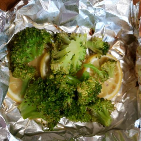 grilled-broccoli-foil-packets-with-lemon-simple image