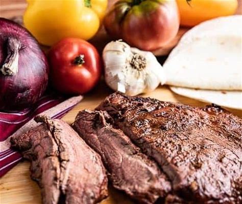 easy-chipotle-grilled-steak-fajitas-gourmet-done image