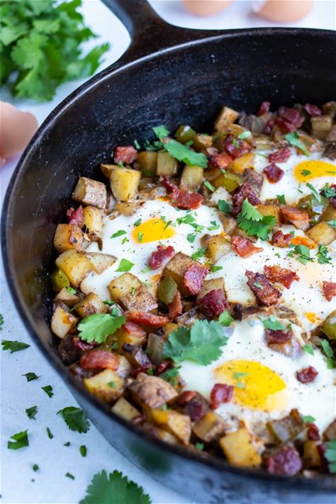 breakfast-potato-hash-with-eggs-bacon-evolving image