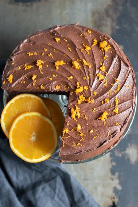 chocolate-orange-cake-1-bowl-veggie-desserts image