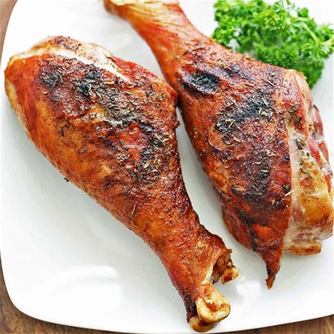 roasted-turkey-legs-healthy-recipes-blog image