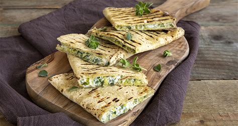 greek-style-quesadillas-with-leek-and-cheese-akis image