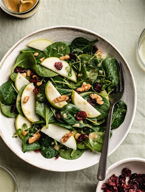apple-walnut-spinach-salad-plant-based-recipes-by image