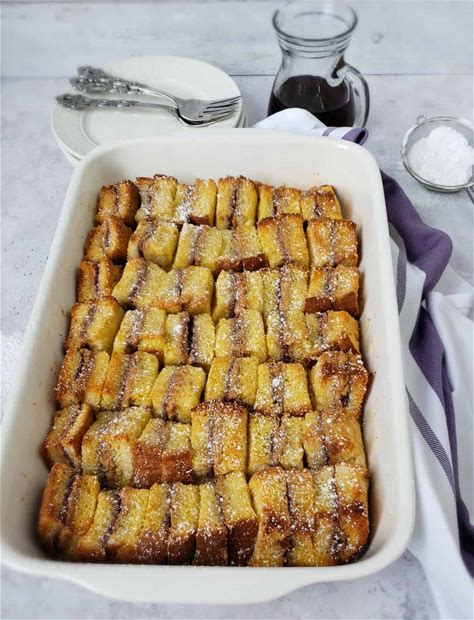 peanut-butter-and-jelly-french-toast-casserole image