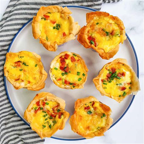 mini-quiches-with-flaky-phyllo-crusts-babaganosh image