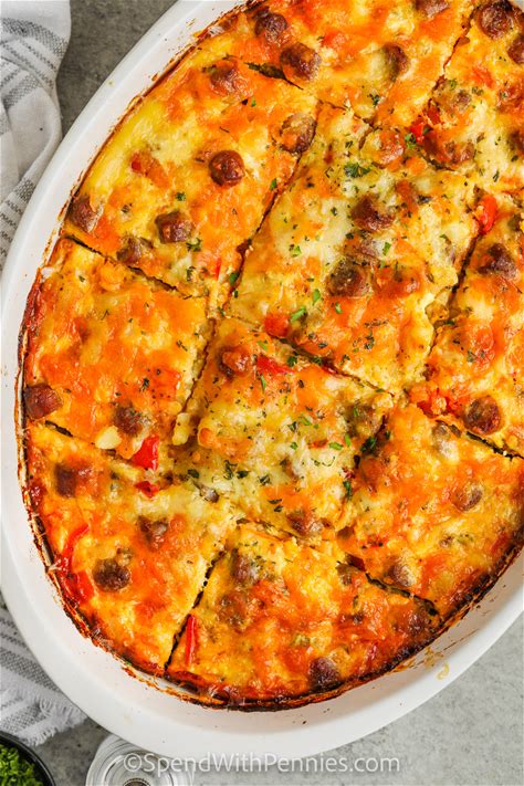 sausage-breakfast-casserole-spend-with image