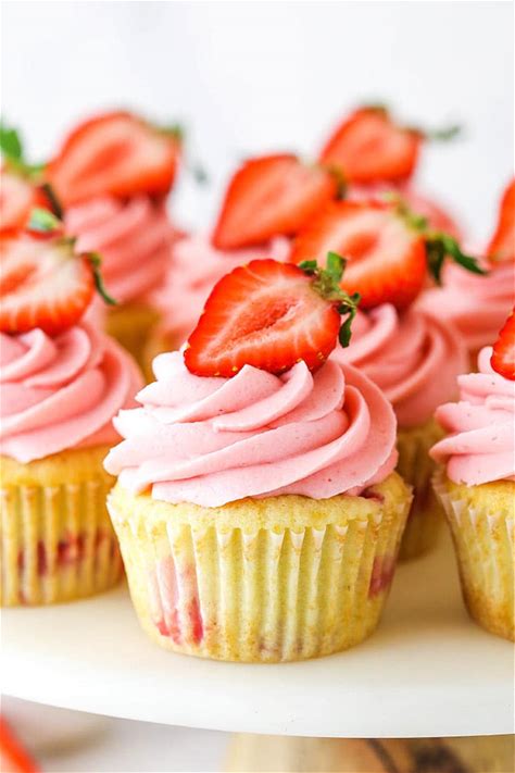fresh-strawberry-cupcakes-cupcake-recipe-loaded image