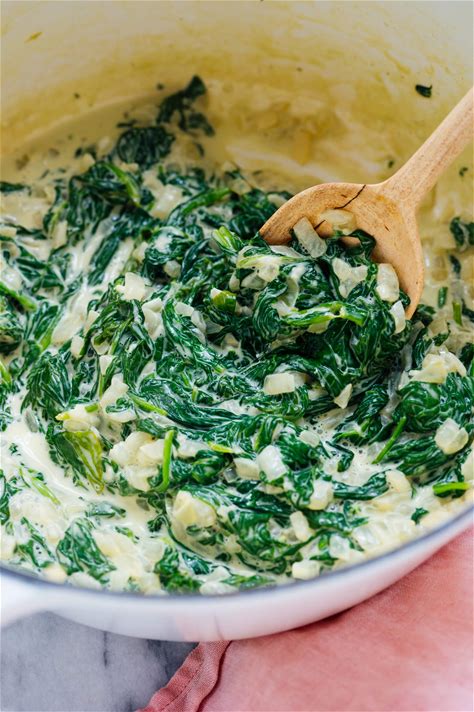 fresh-creamed-spinach-recipe-cookie-and-kate image