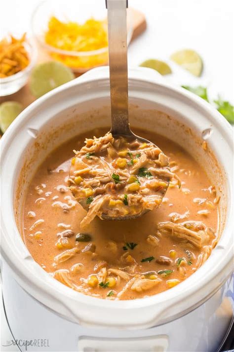 crockpot-chicken-taco-soup-the-recipe-rebel image