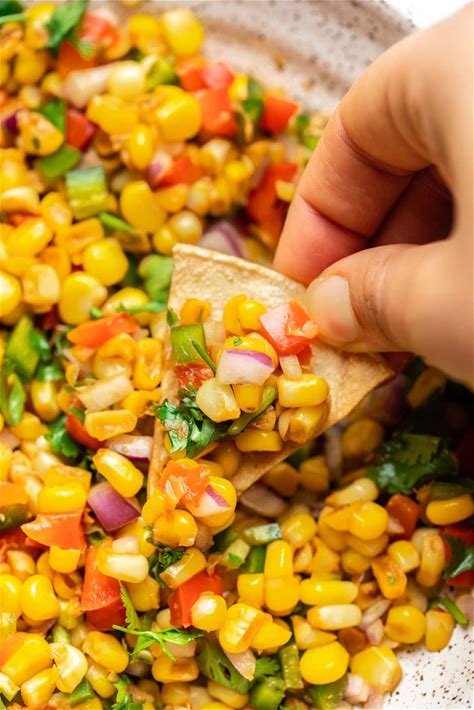 pan-grilled-corn-salsa-fast-easy-from-my-bowl image