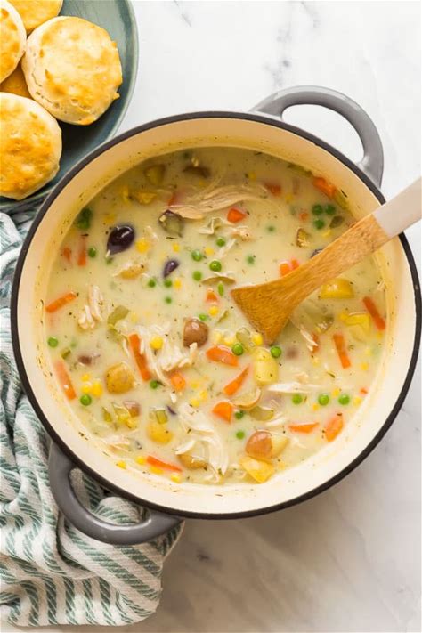 chicken-pot-pie-soup-video-the-recipe-rebel image