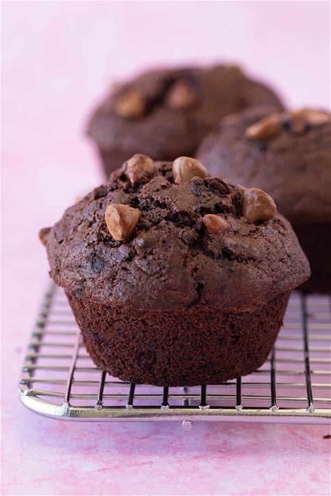 small-batch-chocolate-muffins-makes-6-big-muffins image