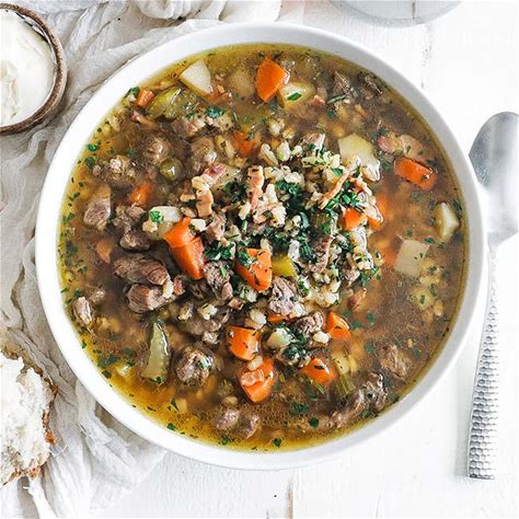 traditional-beef-and-barley-soup-recipe-chef-billy image