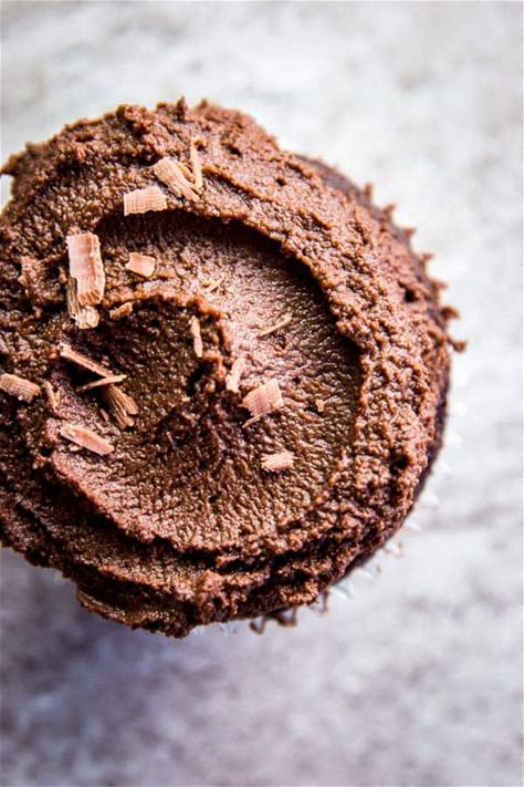 easy-chocolate-frosting-only-2-ingredients-savory image
