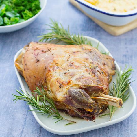 slow-roast-lamb-shoulder-with-garlic-and-rosemary image