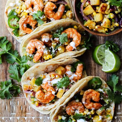 air-fryer-shrimp-tacos-with-pineapple-salsa-give-it image