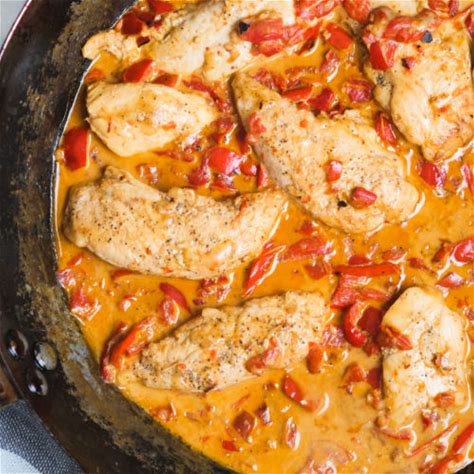 creamy-roasted-red-pepper-chicken image