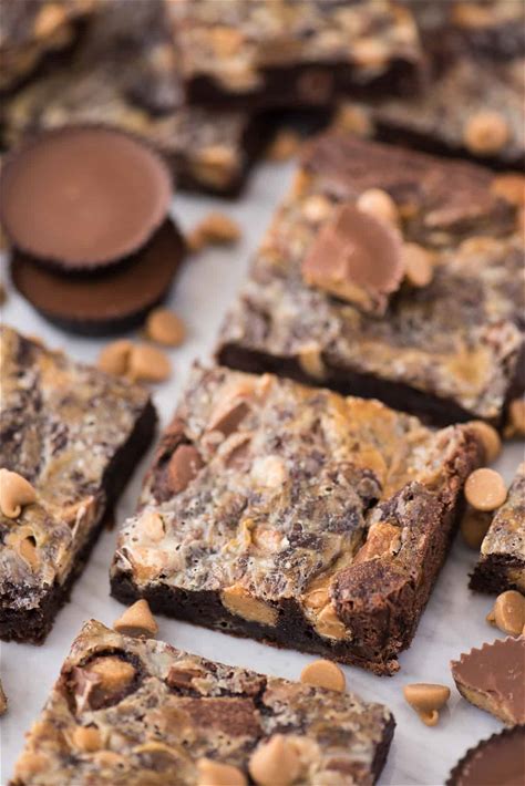 reeses-bars-a-delicious-reeses-brownie-the-first-year image