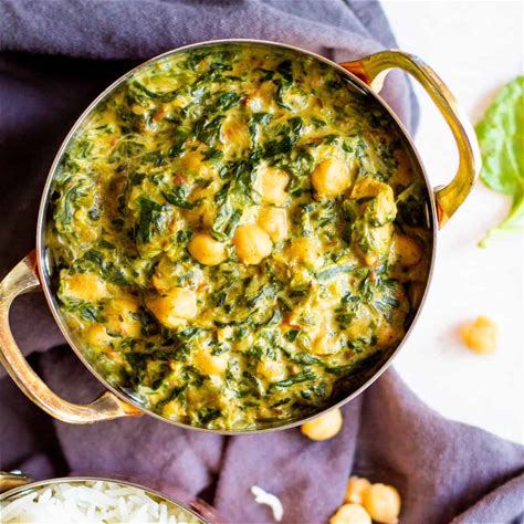 vegan-saag-chana-instant-pot-chickpea-spinach-curry image