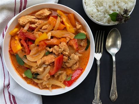 thai-red-curry-chicken-instant-pot image