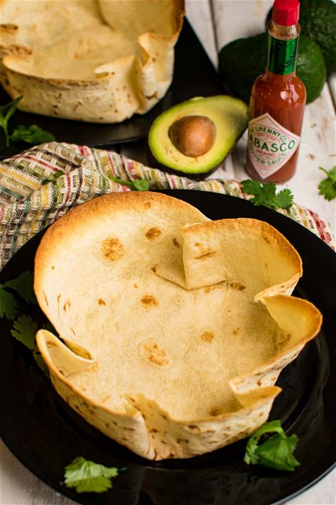 homemade-tortilla-bowl-for-taco-salad-pitchfork image