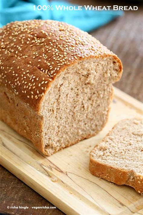 100-whole-wheat-bread-recipe-vegan-richa image