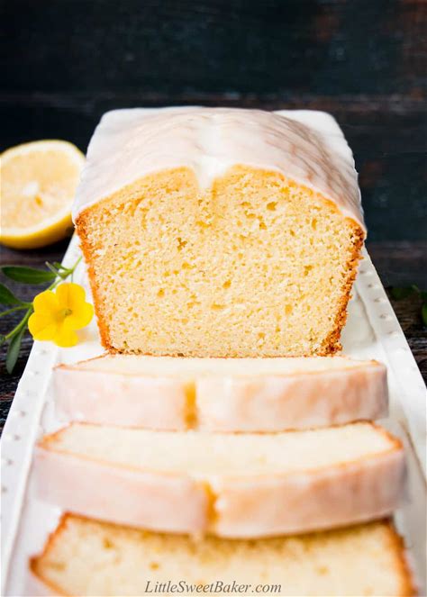 glazed-lemon-pound-cake-recipe-little-sweet-baker image