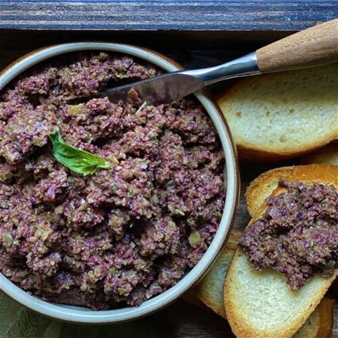 5-minute-olive-tapenade-spread-recipe-alton-brown image