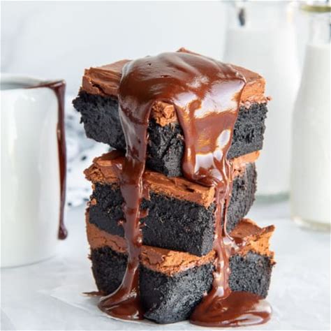 dark-chocolate-fudgy-brownies-sense-edibility image