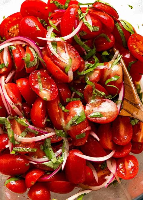 cherry-tomato-salad-with-basil-recipetin-eats image