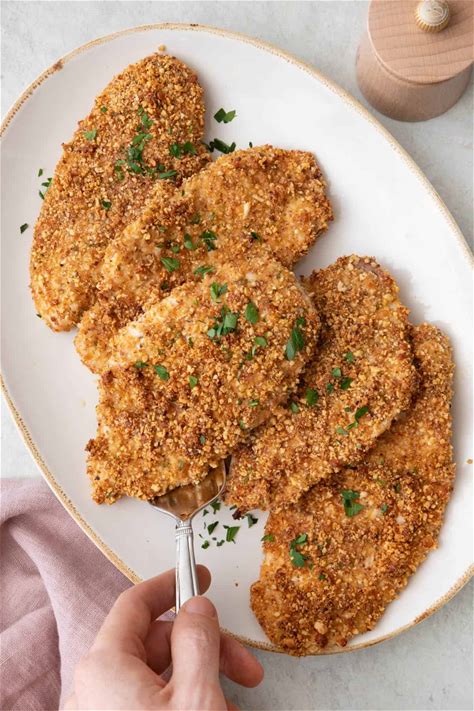 almond-crusted-chicken-oven-baked-feelgoodfoodie image