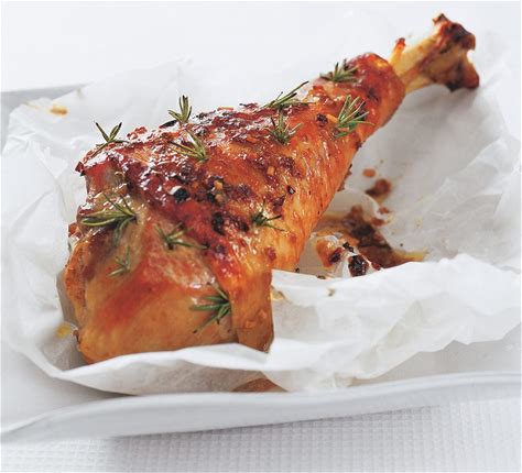 roast-turkey-leg-with-garlic-and-rosemary-bbc-good image