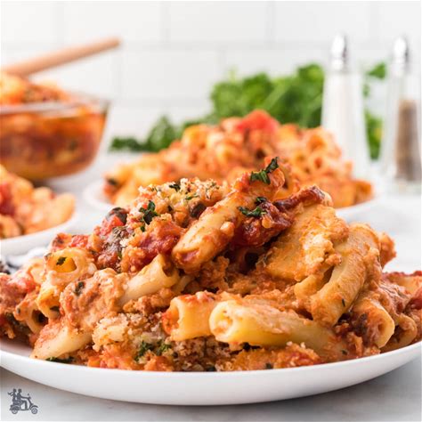 ziti-al-forno-baked-pasta-with-gooey-cheese image