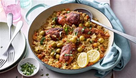 one-pot-cajun-rice-recipe-bbc-food image
